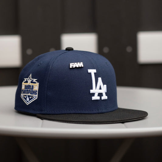 NEW ERA 59FIFTY MLB LOS ANGELES DODGERS WORLD CHAMPIONS 2020 TWO TONE / GREY UV FITTED CAP