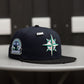 NEW ERA 59FIFTY MLB SEATTLE MARINERS 30TH ANNIVERSARY TWO TONE / GREY UV FITTED CAP