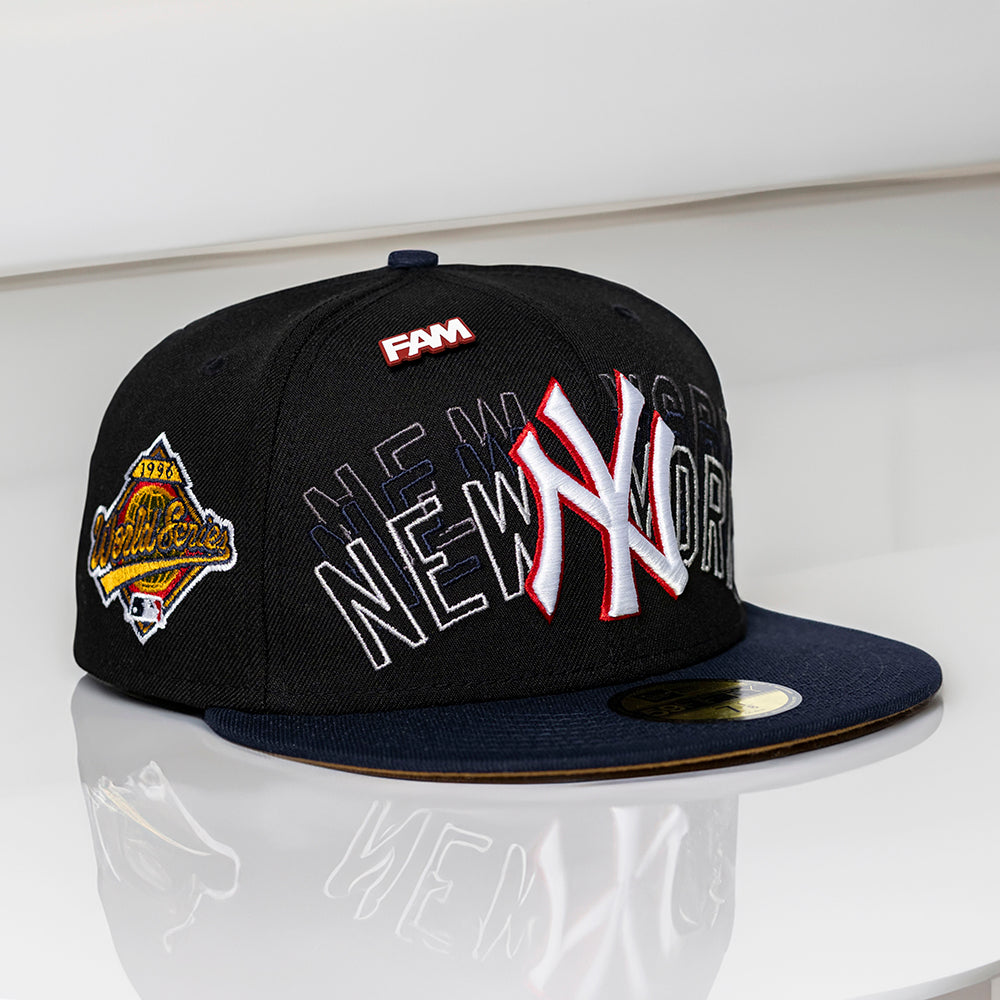 NEW ERA 59FIFTY MLB NEW YORK YANKEES WORLD SERIES 1996 TWO TONE / KHAKI UV FITTED CAP