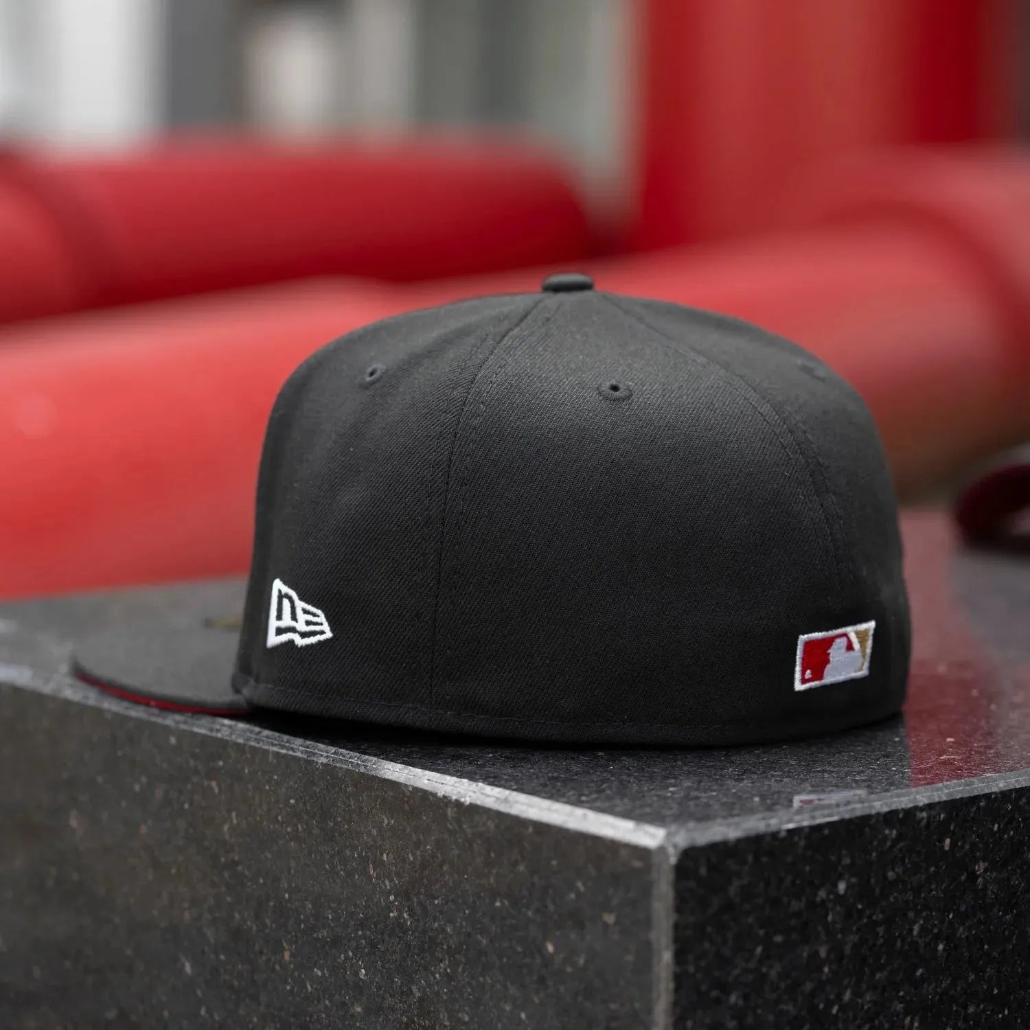 NEW ERA 59FIFTY MLB NEW YORK METS ALL STAR GAME 2013 BLACK / SCARLET R