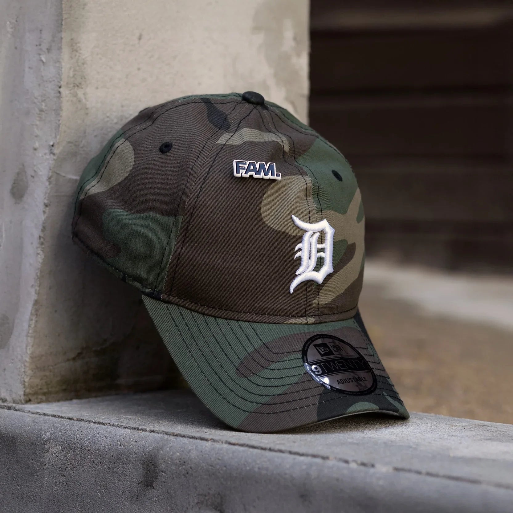 NEW ERA 9TWENTY DETROIT TIGERS MLB CAMO / GRAY UV CAP