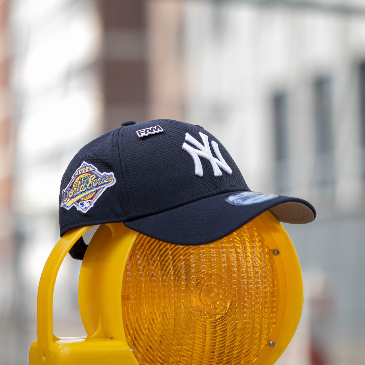 NEW ERA 9FORTY MLB NEW YORK YANKEES WORLD SERIES 1996 NAVY / GREY UV SNAPBACK CAP