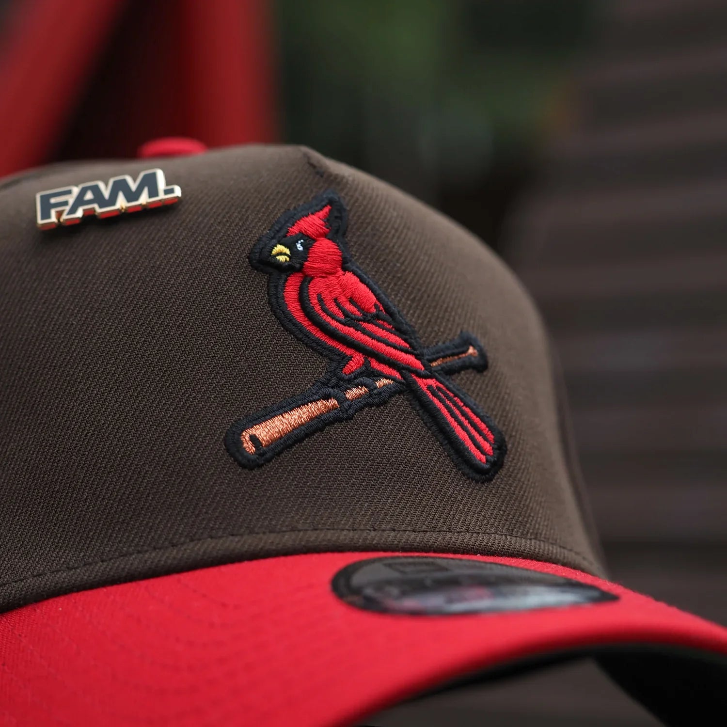 NEW ERA 9FORTY A-FRAME MLB ST. LOUIS CARDINALS WALNUT / KELLY GREEN UV SNAPBACK