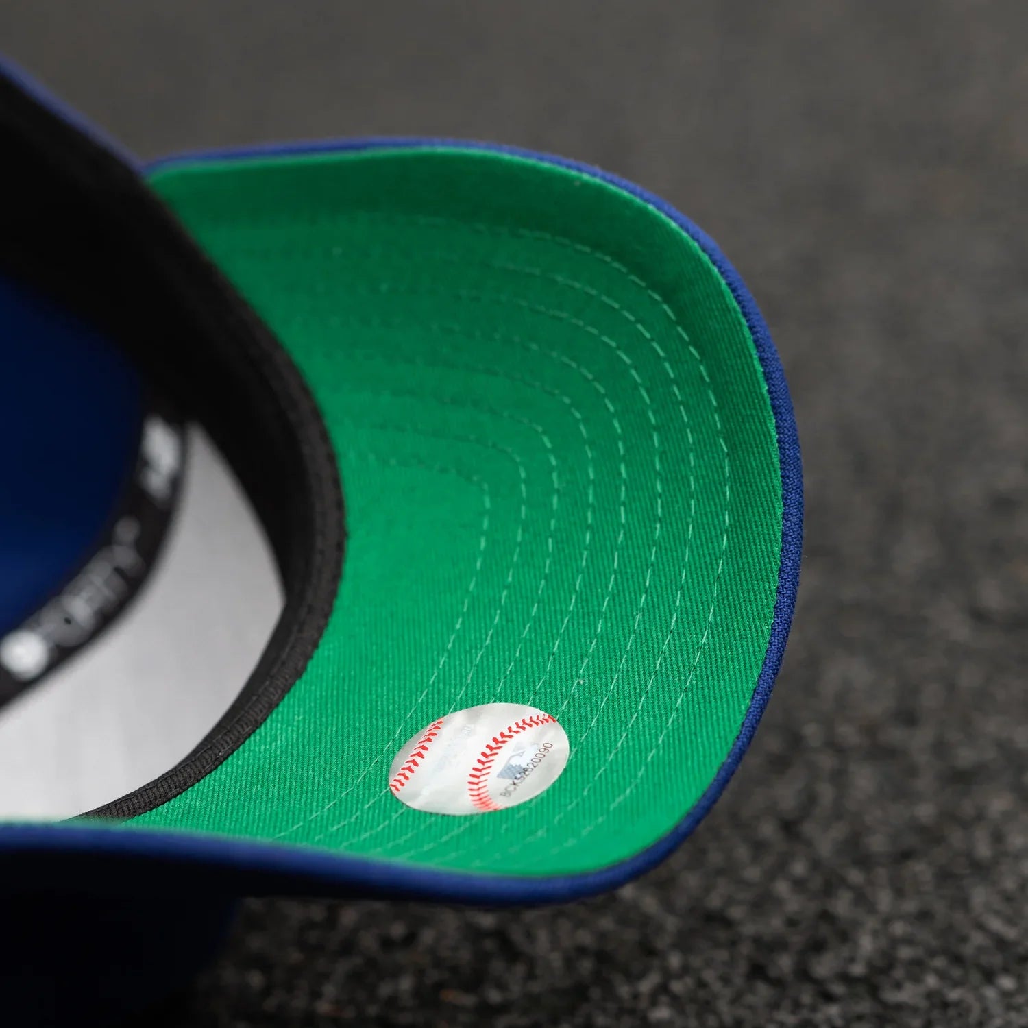 NEW ERA 9FORTY A-FRAME MLB LOS ANGELES DODGERS SUPERMICRO LA LOGO ROYAL / KELLY GREEN UV SNAPBACK