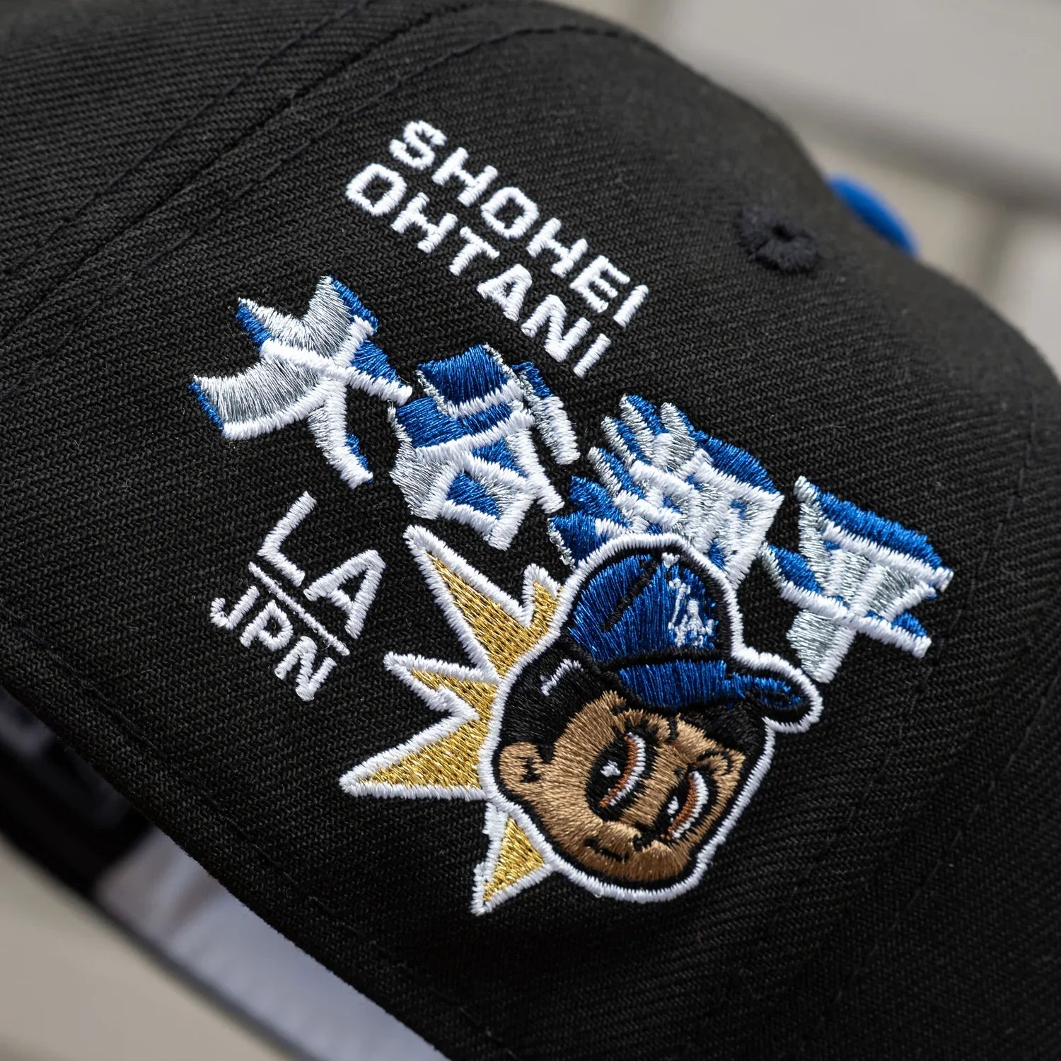NEW ERA 9FORTY A-FRAME MLB SHOHEI OHTANI LOS ANGELES DODGERS BLACK / G
