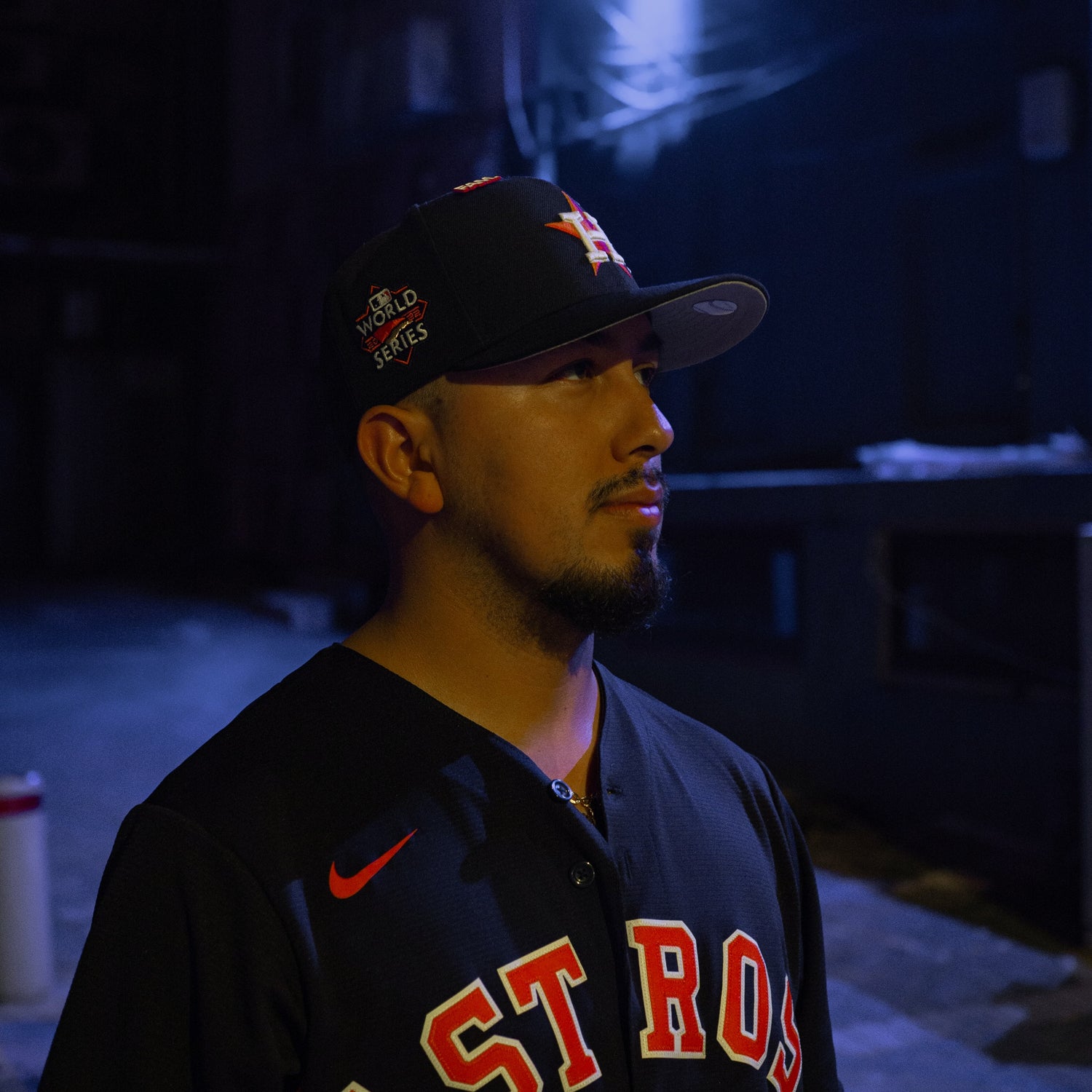 HOUSTON ASTROS MLB BLACK WS 2022 GRAY UV / NEW ERA 59FIFTY FITTED CAP