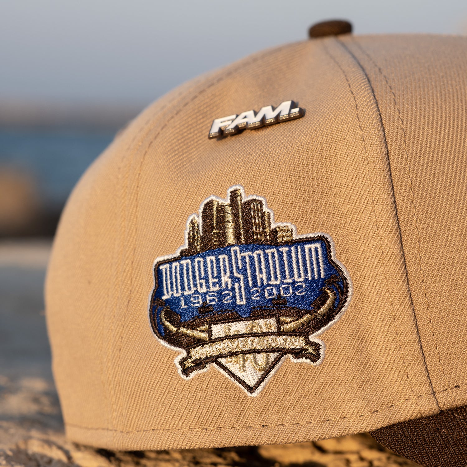 LOS ANGELES DODGERS MLB CAMEL WALNUT TWO TONE GRAY UV / NEW ERA 9FORTY