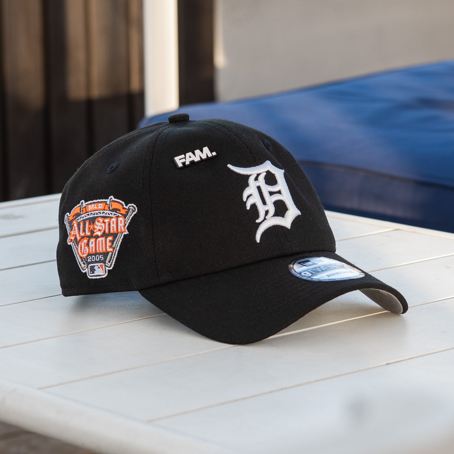 DETROIT TIGERS MLB BLACK GRAY UV / NEW ERA 9TWENTY ADJUSTABLE