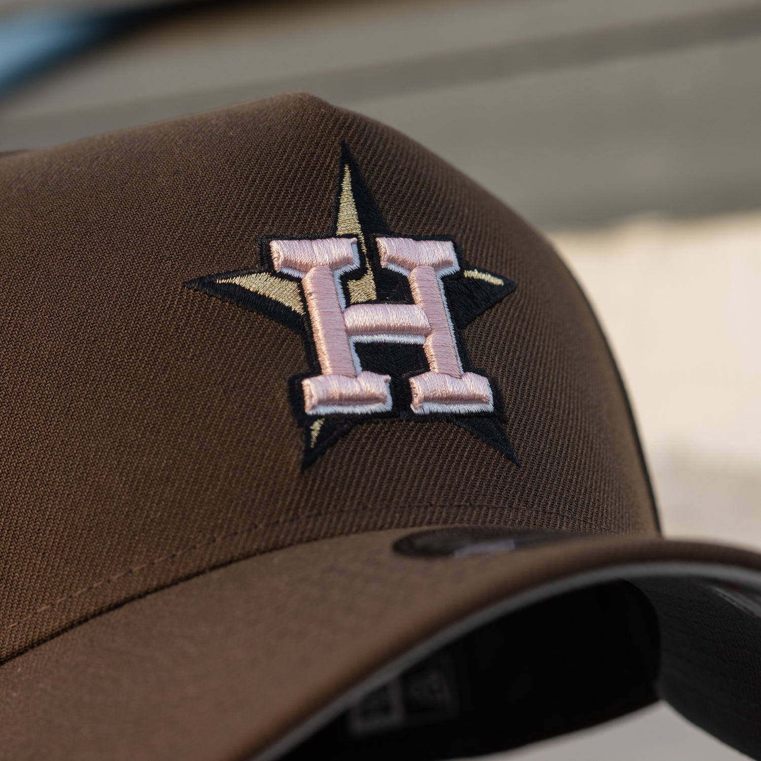 HOUSTON ASTROS MLB WALNUT GRAY UV / NEW ERA 9FORTY A-FRAME