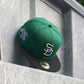 NEW ERA 59FIFTY MLB SAN DIEGO PADRES WORLD SERIES 1984 TWO TONE / GREY UV FITTED CAP