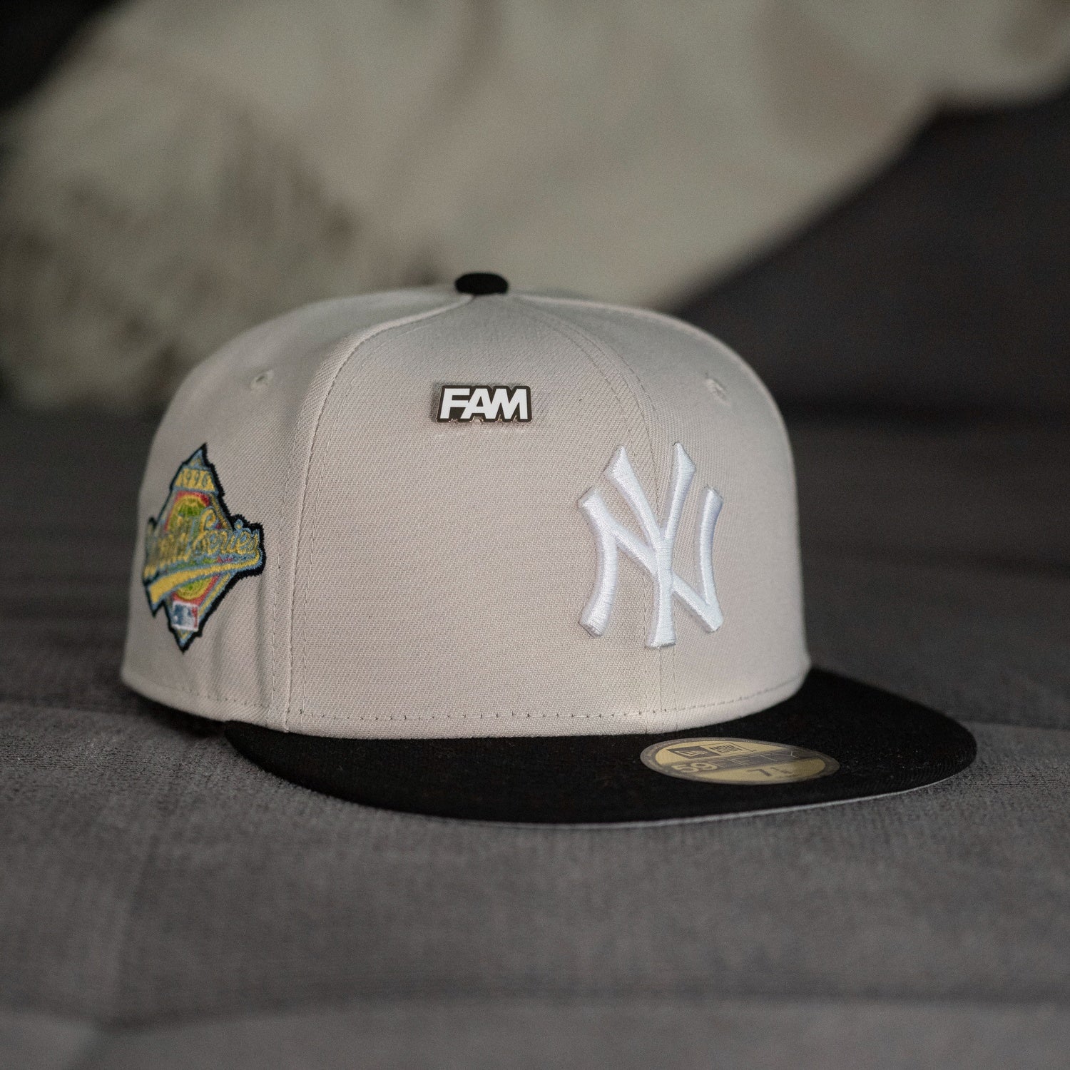 EXCLUSIVE 59FIFTY MLB NEW YORK YANKEES ASG 2000 NAVY / YELLOW UV