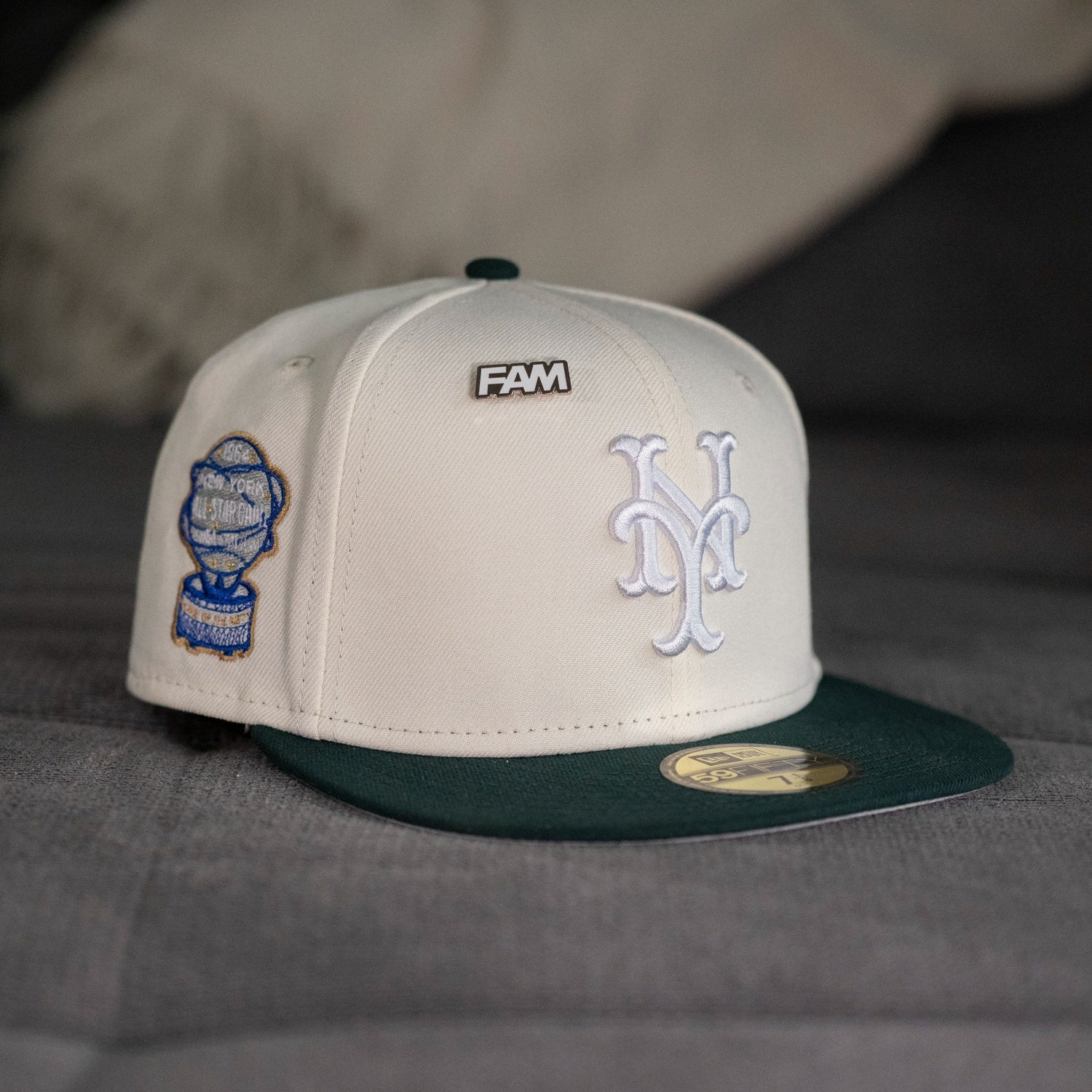 NEW ERA 59FIFTY MLB NEW YORK METS ALL STAR GAME 1964 TWO TONE / GREY UV FITTED CAP