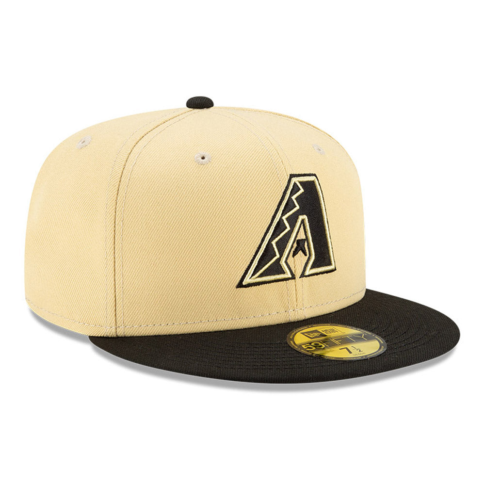 NEW ERA 59FIFTY MLB ARIZONA DIAMONDBACKS CITY CONNECT TWO TONE / BLACK UV FITTED CAP
