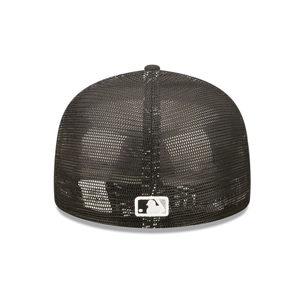 NEW ERA 59FIFTY MLB CHICAGO WHITE SOX ALL STAR GAME 2022 BLACK / TROPIC GREY UV FITTED TRUCKER CAP