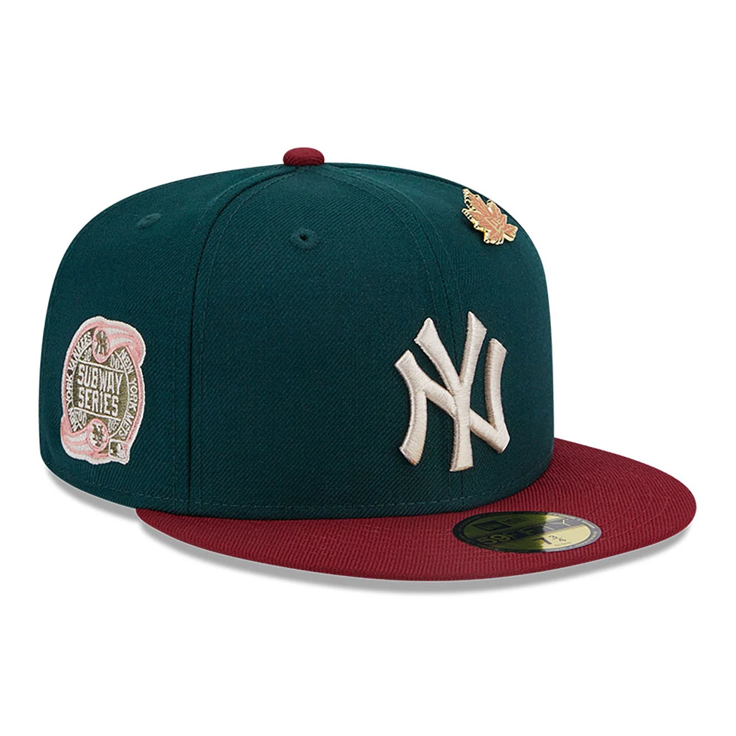 NEW ERA 59FIFTY MLB CONTRAST WORLD SERIES NEW YORK YANKEES TWO TONE / GREY UV FITTED CAP