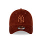 NEW ERA 39THIRTY WIDE CORD NEW YORK YANKEES BROWN CAP