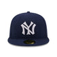 NEW ERA 59FIFTY MLB NEW YORK YANKEES WOOL YANKEE STADIUM NAVY / NAVY UV FITTED CAP