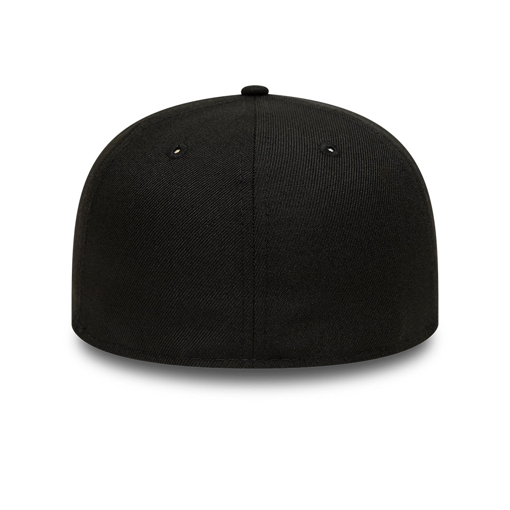 NEW ERA 59FIFTY MLB OAKLAND ATHLETICS BLACK / BLACK UV FITTED CAP