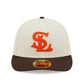NEW ERA 59FIFTY LOW PROFILE MLB SAINT LOUIS BROWNS COOPERSTOWN TWO TONE / KELLY GREEN UV FITTED CAP