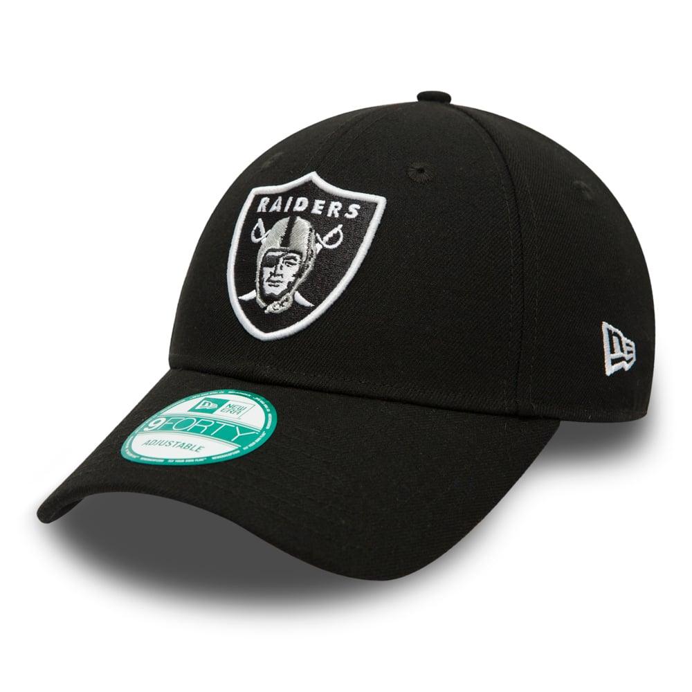 NEW ERA 9FORTY THE LEAGUE NFL LAS VEGAS RAIDERS BLACK CAP