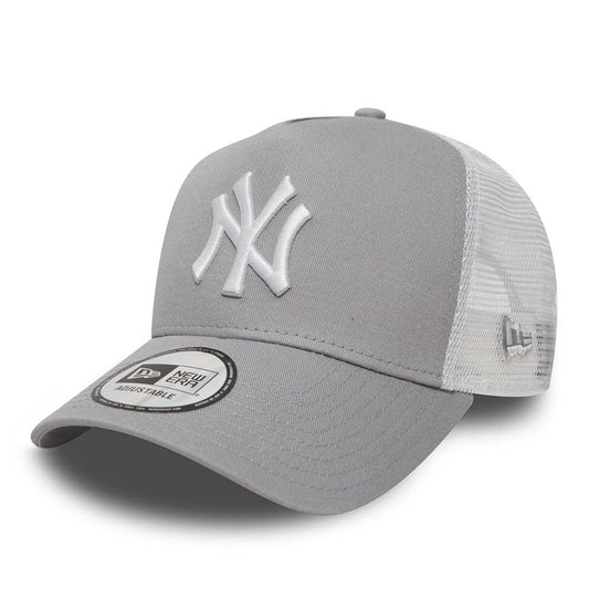NEW ERA 9FORTY A-FRAME MLB NEW YORK YANKEES CLEAN GREY CAP