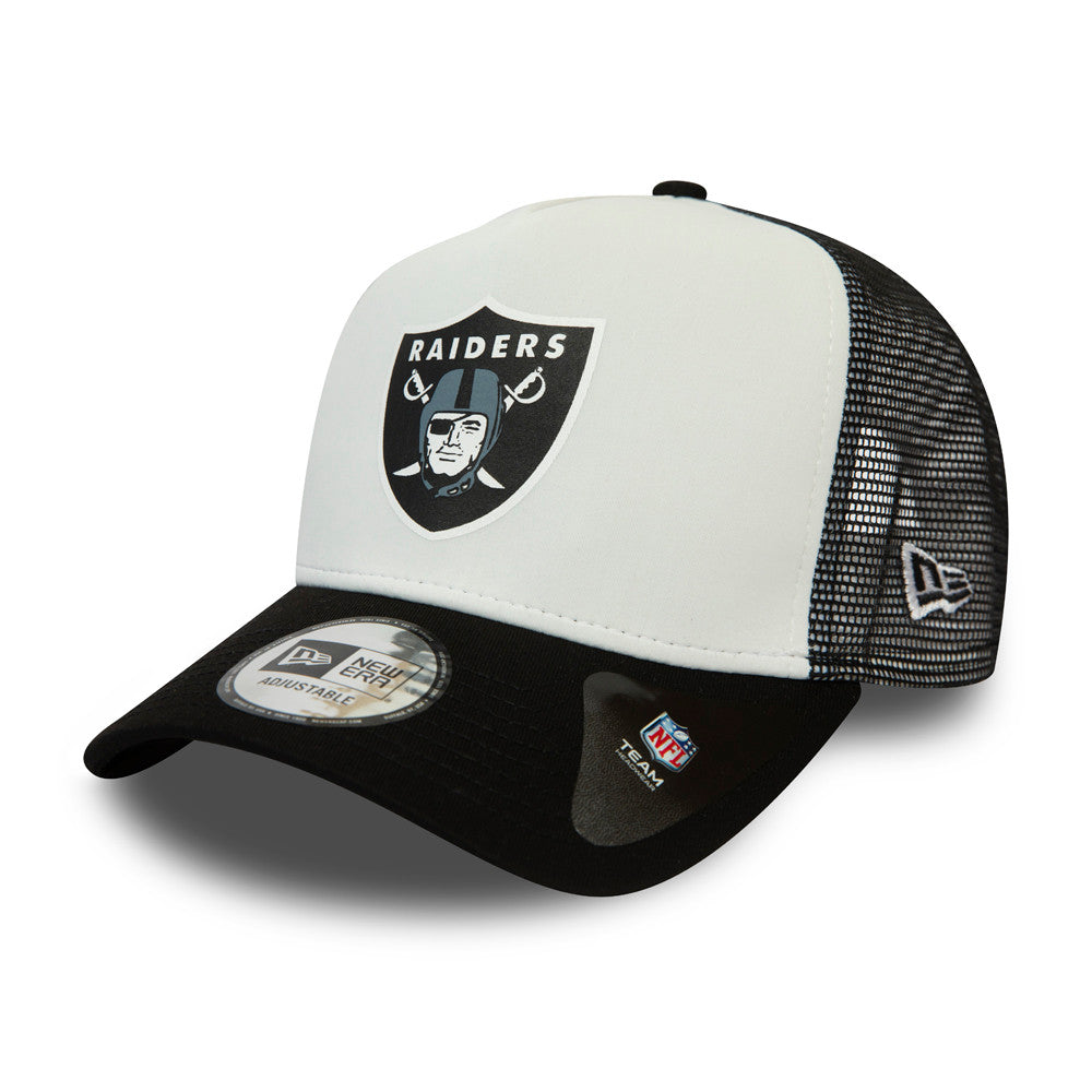 12380795 NFL TRUCKER LAS VEGAS RAIDERS WHITE/BLACK CAP