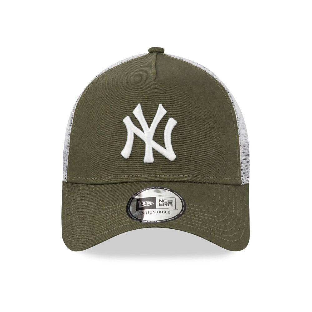 NEW ERA MLB TRUCKER A-FRAME NEW YORK YANKEES KHAKI CAP