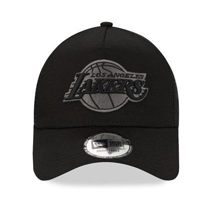 12523911 New Era NBA LOS ANGELES LAKERS BLACK TRUCKER CAP