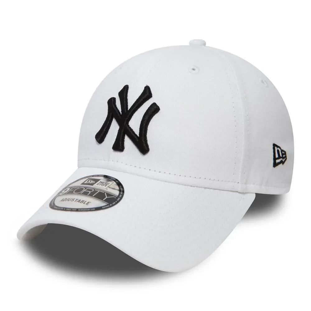NEW ERA 9FORTY MLB NEW YORK YANKEES WHITE/BLACK - FAM
