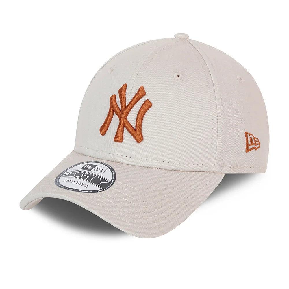 NEW ERA 9FORTY MLB LEAGUE ESSENTIAL NEW YORK YANKEES STONE CAP
