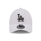 NEW ERA 9FORTY MLB INFILL LOS ANGELES DODGERS WHITE CAP