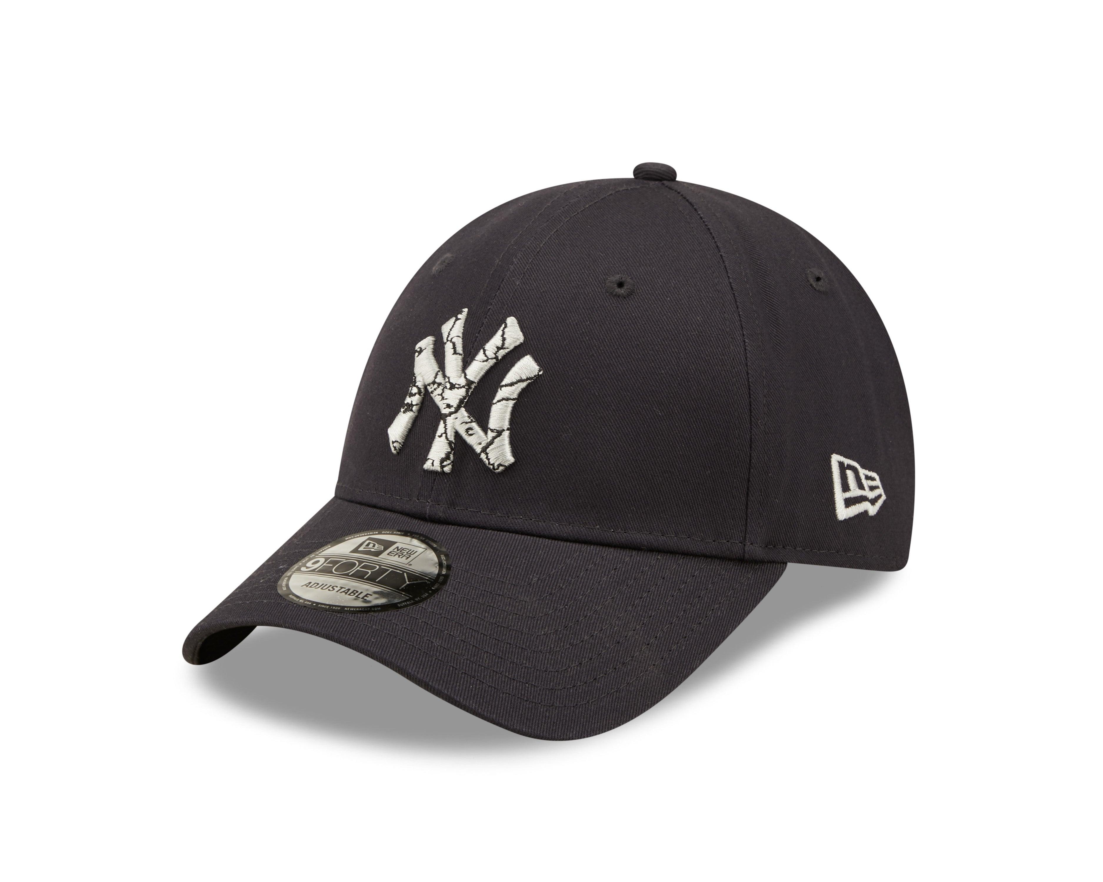 NEW ERA 9FORTY MLB INFILL NEW YORK YANKEES NAVY CAP - FAM