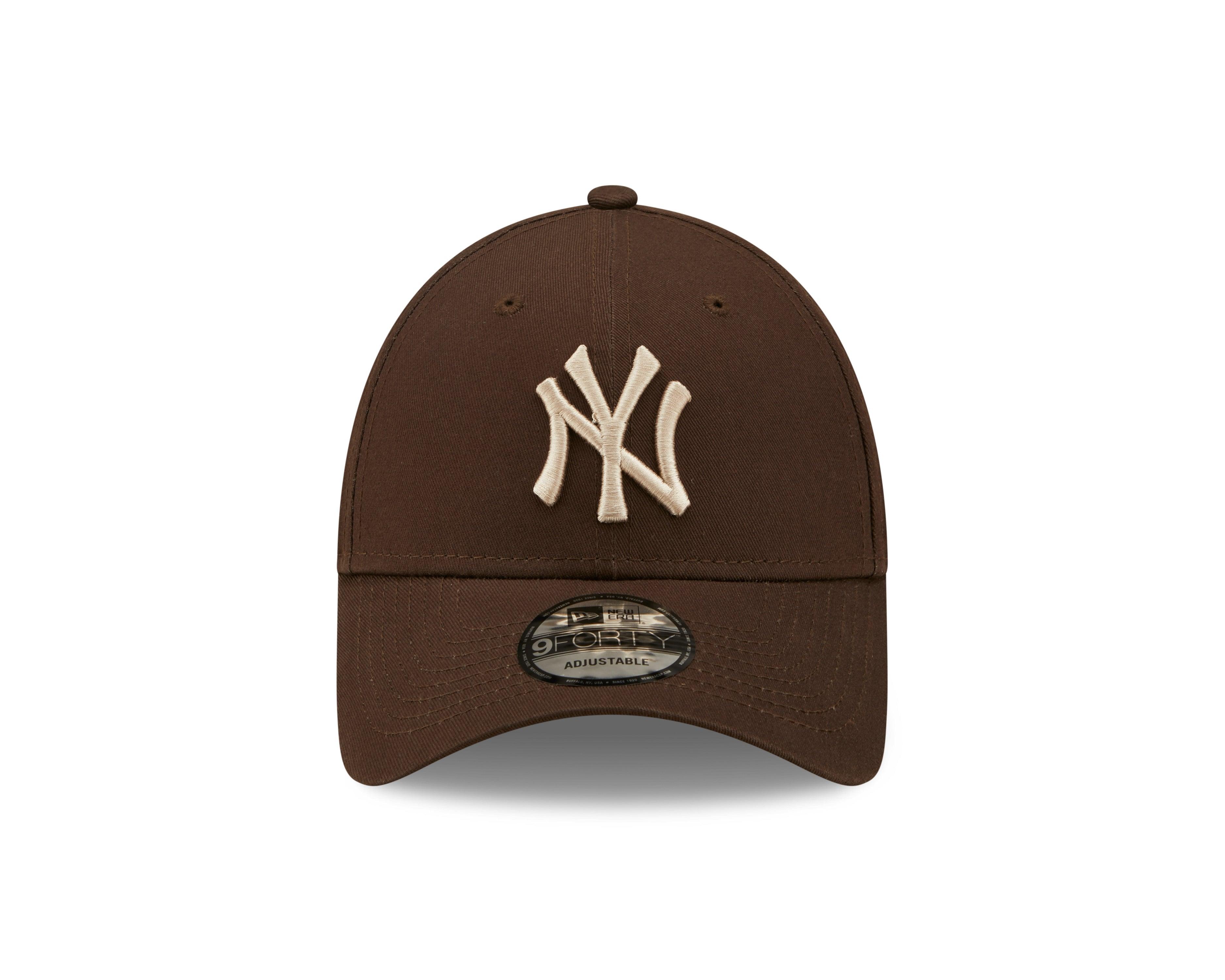 NEW ERA 9FORTY MLB LEAGUE ESSENTIAL NEW YORK YANKEES BROWN CAP - FAM