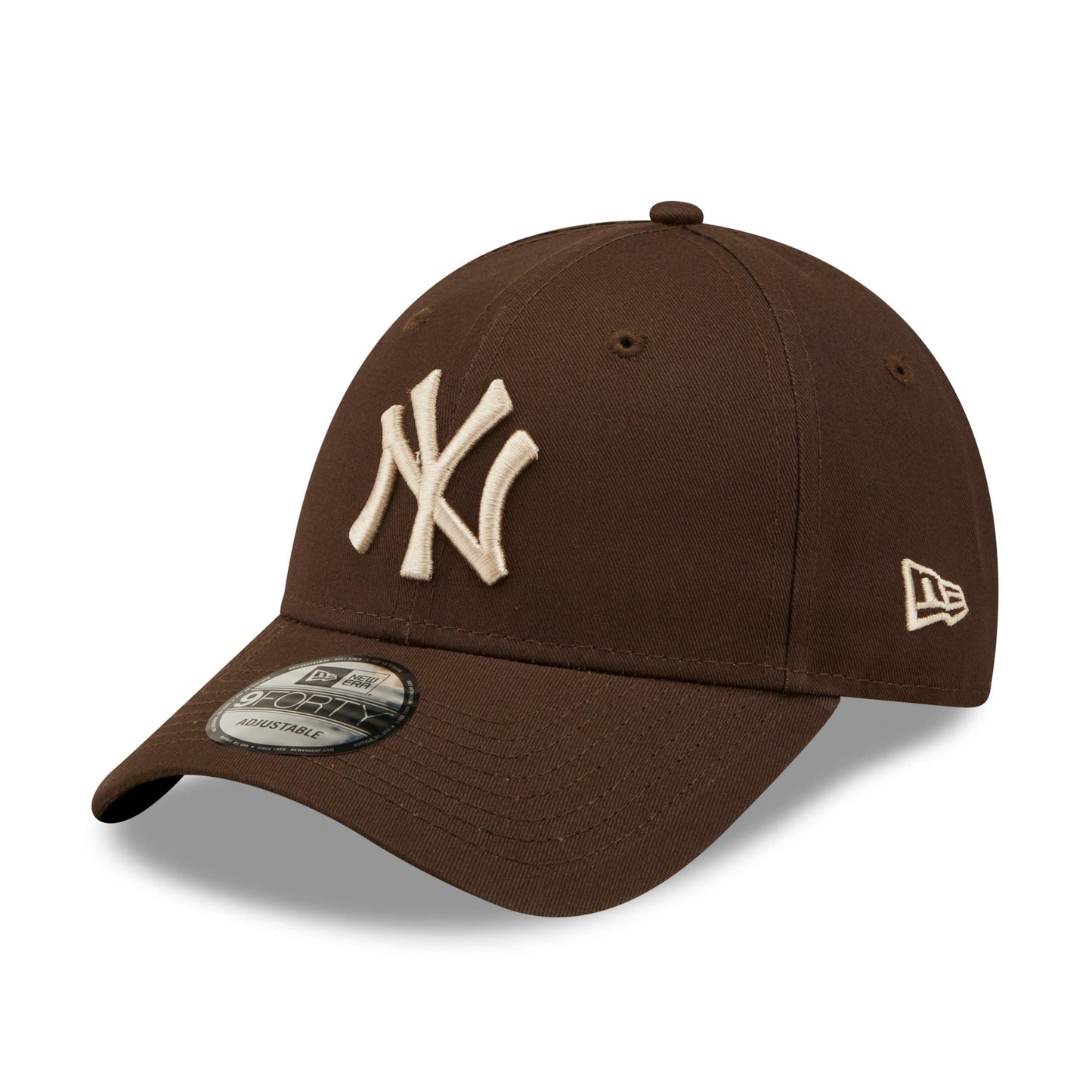 NEW ERA 9FORTY MLB LEAGUE ESSENTIAL NEW YORK YANKEES BROWN CAP