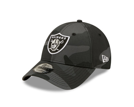 NEW ERA 9FORTY NFL CAMO LAS VEGAS RAIDERS BLACK CAP