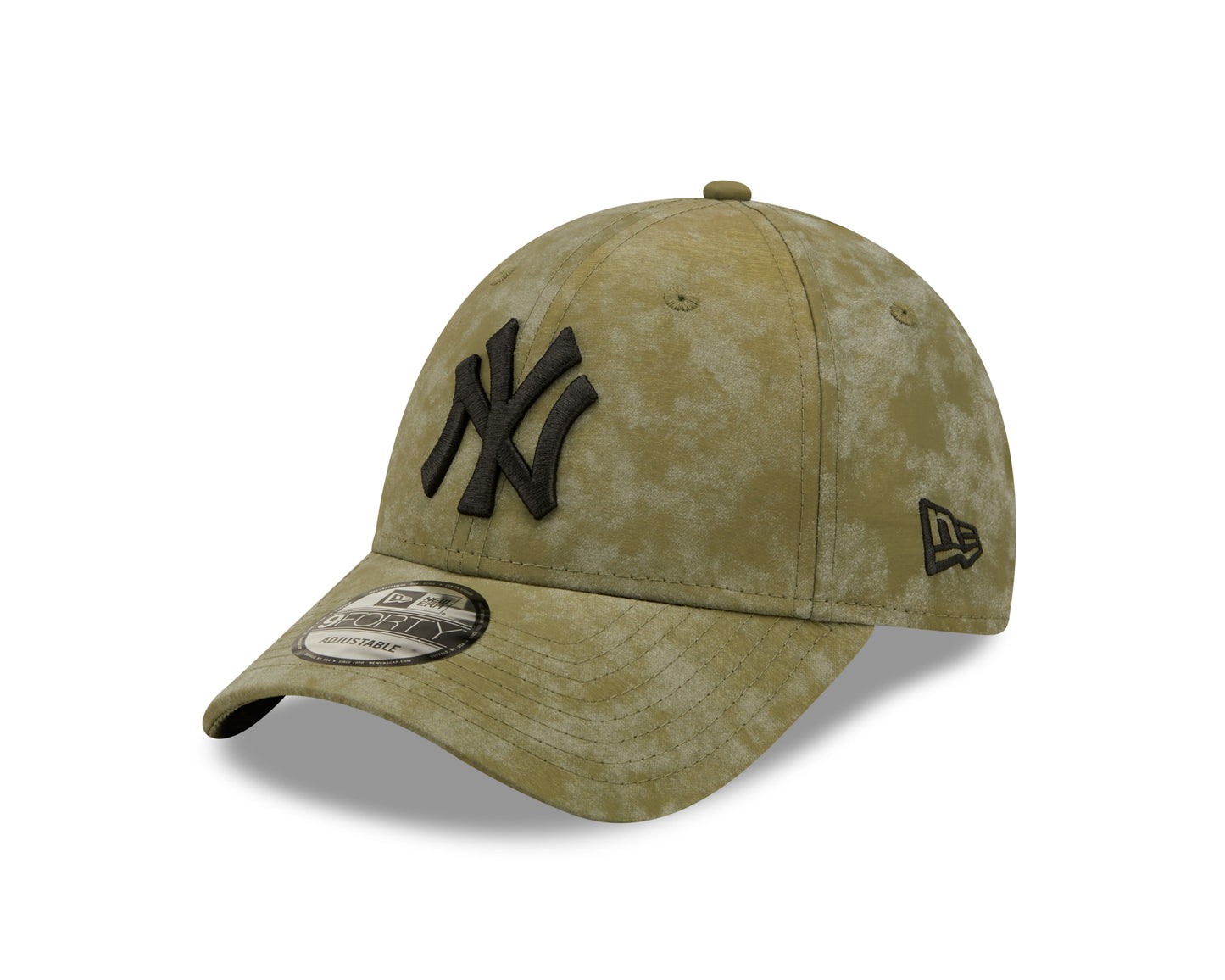 NEW ERA 9FORTY WOMEN MLB NEW YORK YANKEES CAMO GREEN CAP – FAM