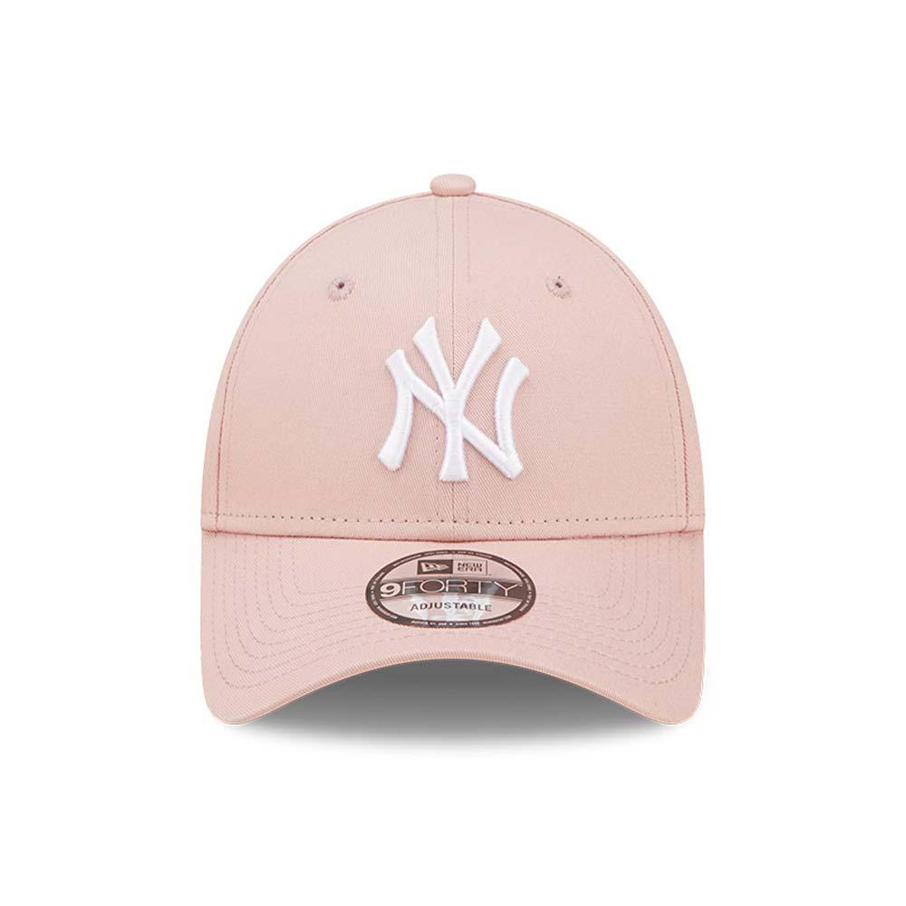 NEW ERA 9FORTY MLB LEAGUE ESSENTIAL NEW YORK YANKEES PINK CAP - FAM