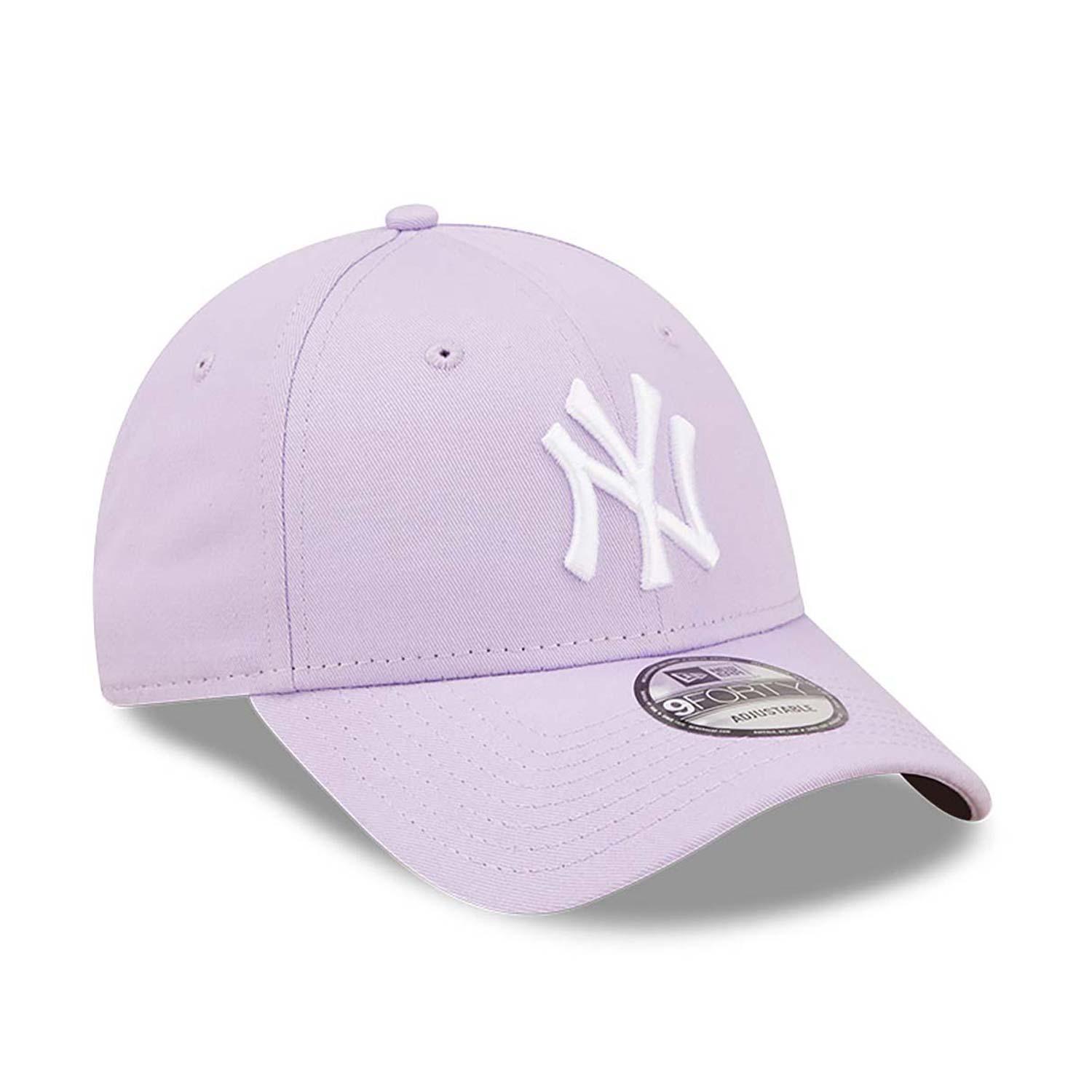 NEW ERA 9FORTY MLB LEAGUE ESSENTIAL NEW YORK YANKEES PURPLE CAP - FAM