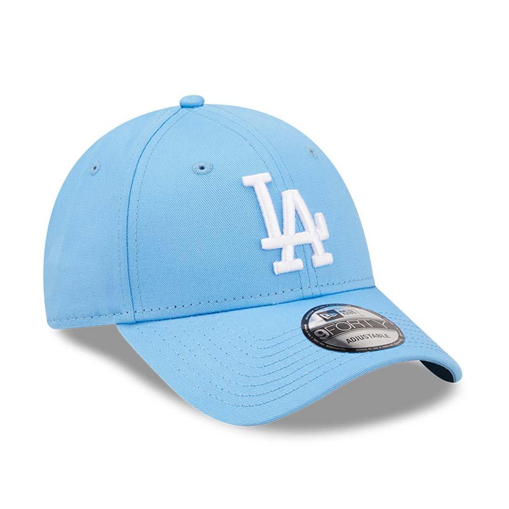 NEW ERA 9FORTY MLB LEAGUE ESSENTIAL LOS ANGELES DODGERS LIGHT BLUE CAP - FAM