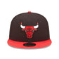 NEW ERA 9FIFTY TEAM PATCH CHICAGO BULLS TWO TONE SNAPBACK