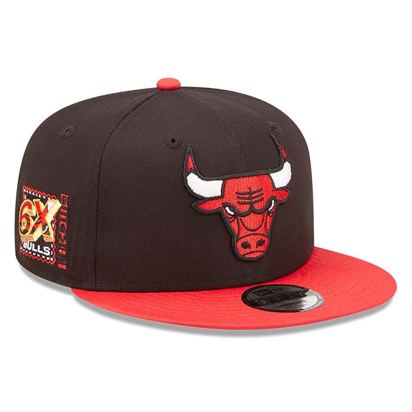 NEW ERA 9FIFTY TEAM PATCH CHICAGO BULLS TWO TONE SNAPBACK