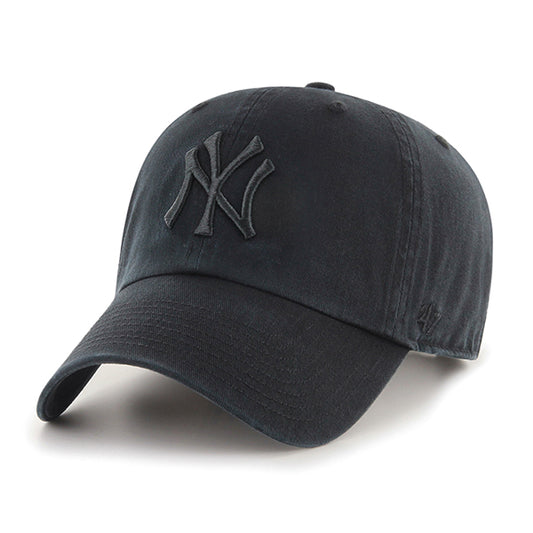 MLB NEW YORK YANKEES '47 CLEAN UP BLACK CAP
