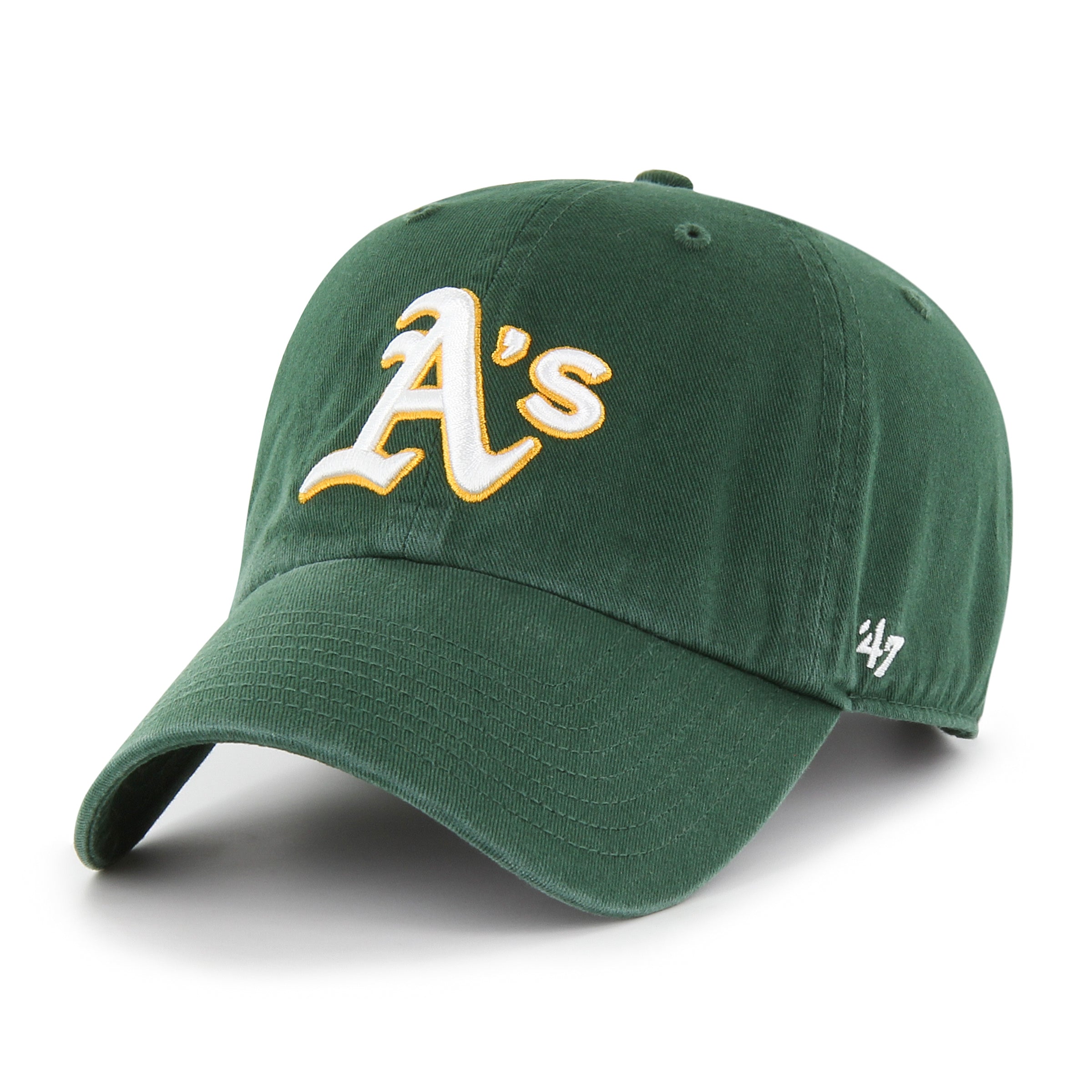 MLB OAKLAND ATHLETICS '47 CLEAN UP DARK GREEN