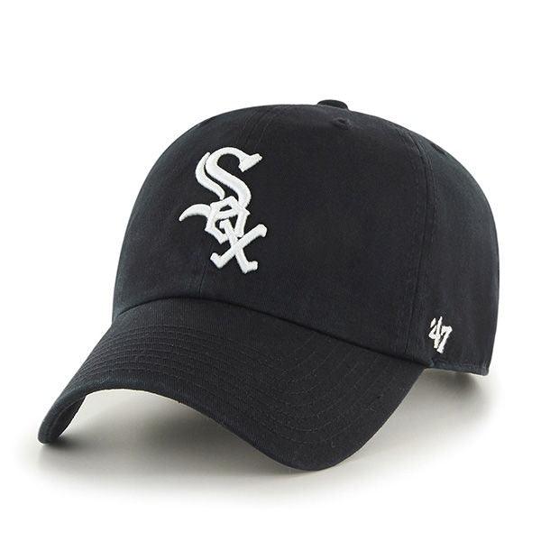 MLB CHICAGO WHITE SOX '47 CLEAN UP BLACK/WHITE CAP - FAM