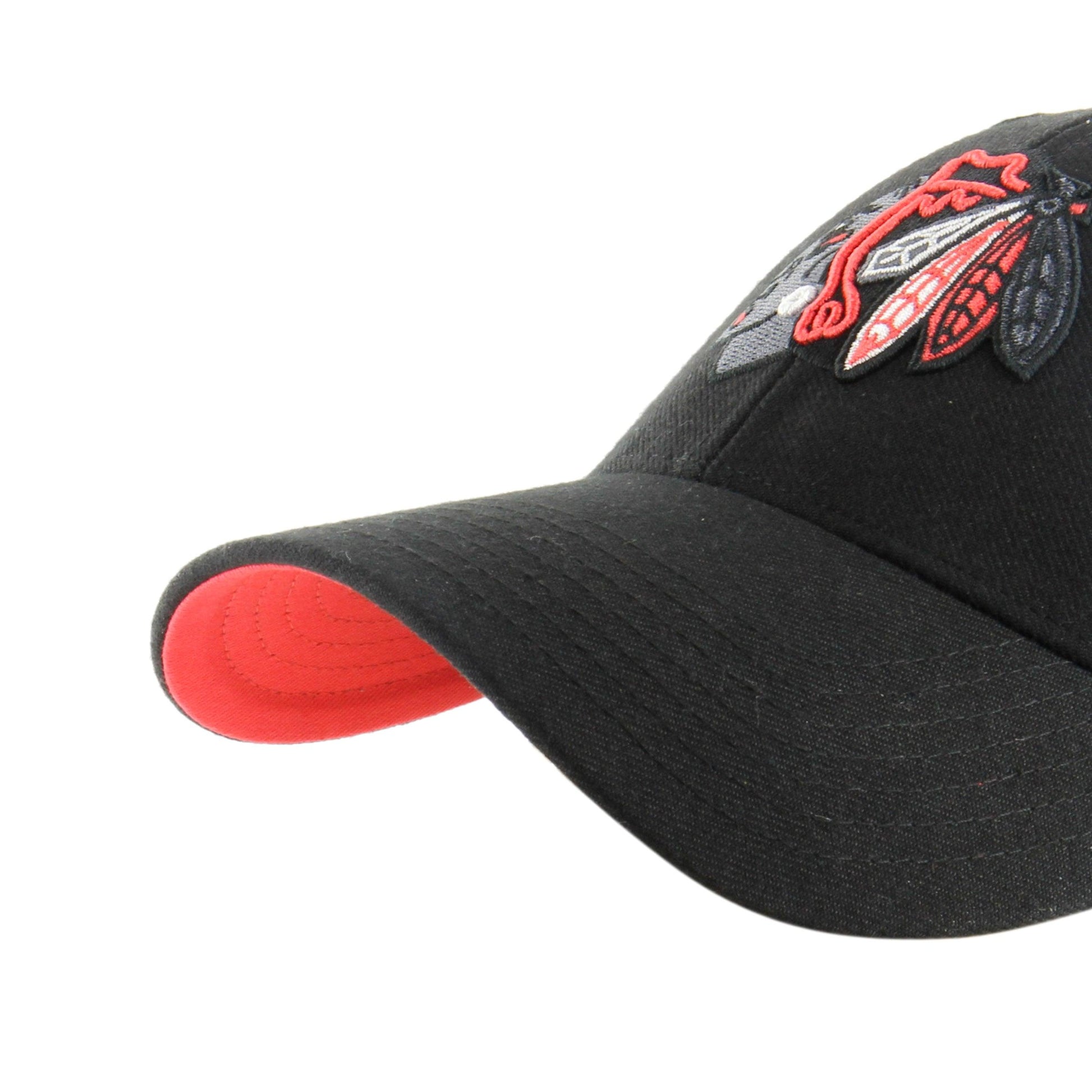 47 Brand MVP DV Red Chicago Blackhawks Snapback Hat - Clark Street