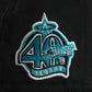 EXCLUSIVE NEW ERA 59FIFTY MLB ANAHEIM ANGELS 40TH ANNIVERSARY BLACK / SUNWASH BLUE UV FITTED CAP