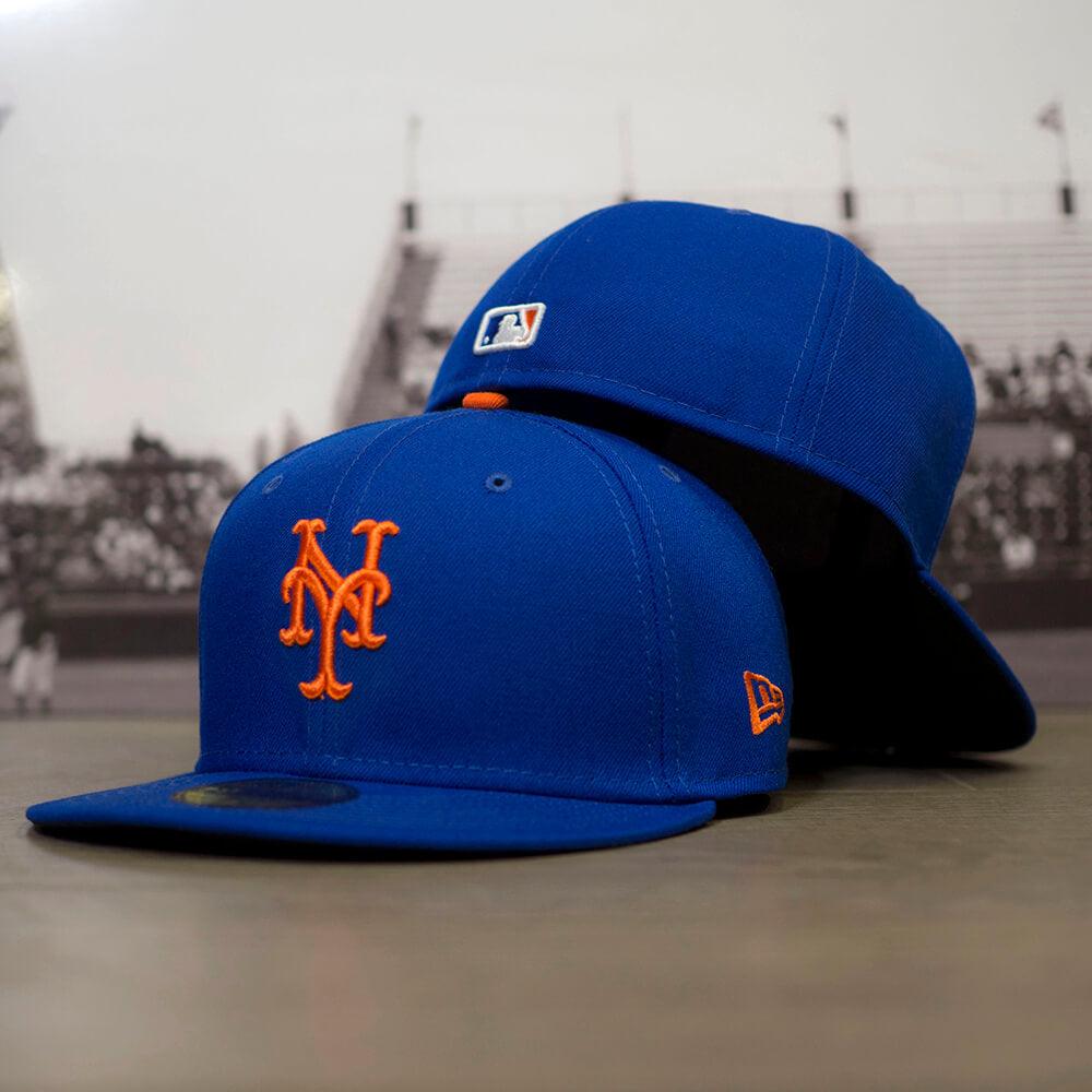 NEW ERA 59FIFTY MLB AUTHENTIC NEW YORK METS TEAM FITTED CAP - FAM