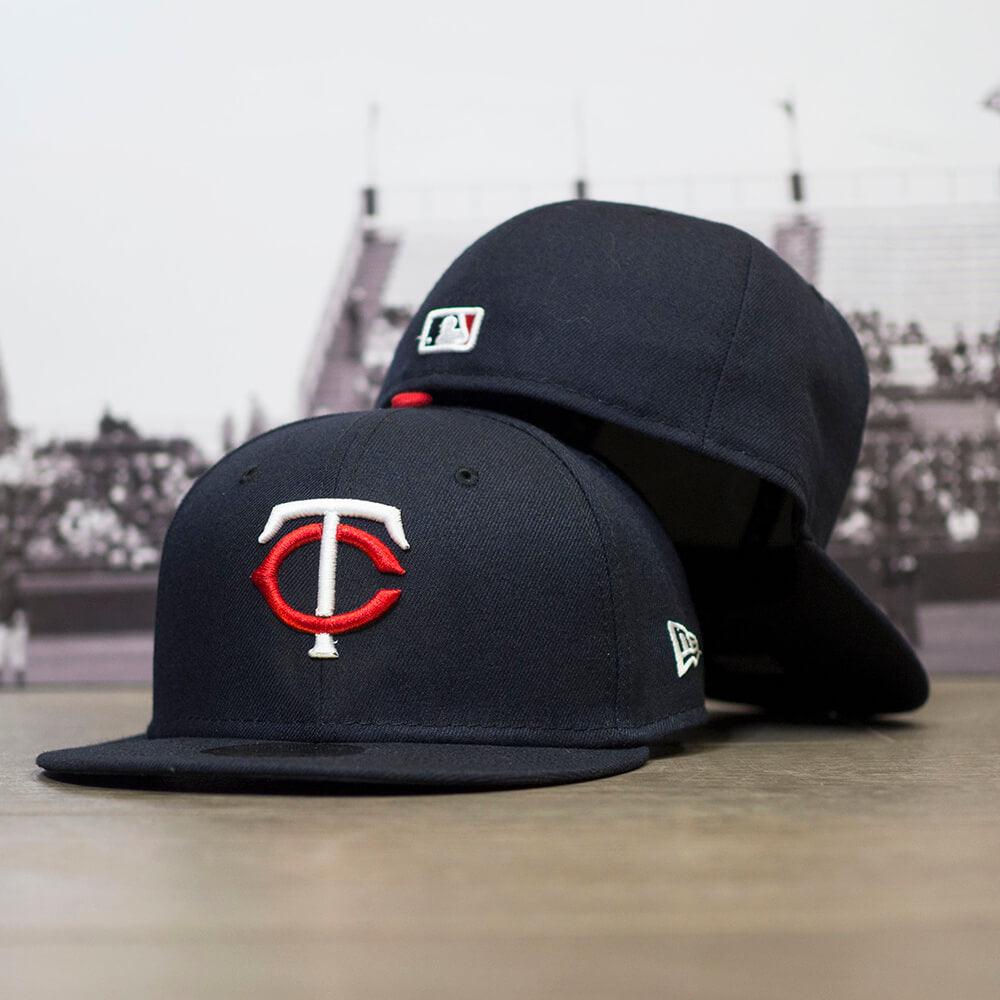 NEW ERA 59FIFTY MLB AUTHENTIC MINNESOTA TWINS TEAM FITTED CAP