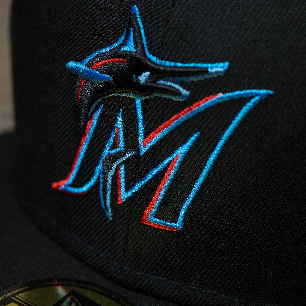 NEW ERA 59FIFTY MLB AUTHENTIC MIAMI MARLINS TEAM FITTED CAP - FAM