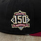 NEW ERA 59FIFTY MLB ATLANTA BRAVES 150TH ANNIVERSARY TWO TONE / GREY UV FITTED CAP